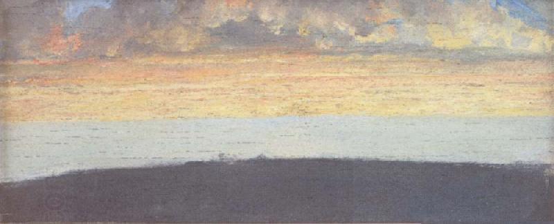 Arthur streeton Sunrise oil painting picture